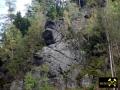 Diabastuff-Felsen Kanzel in der Papierfabrik bei Brunnenthal-Köditz nahe Hof, Oberfranken, Bayern, (D) (6) 04. Oktober 2014 (Oberdevon).JPG